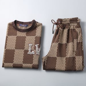 Conjunto corto Louis Vuitton "Crystal Logo"