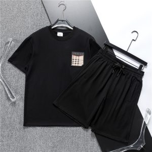 Conjunto corto negro Burberry