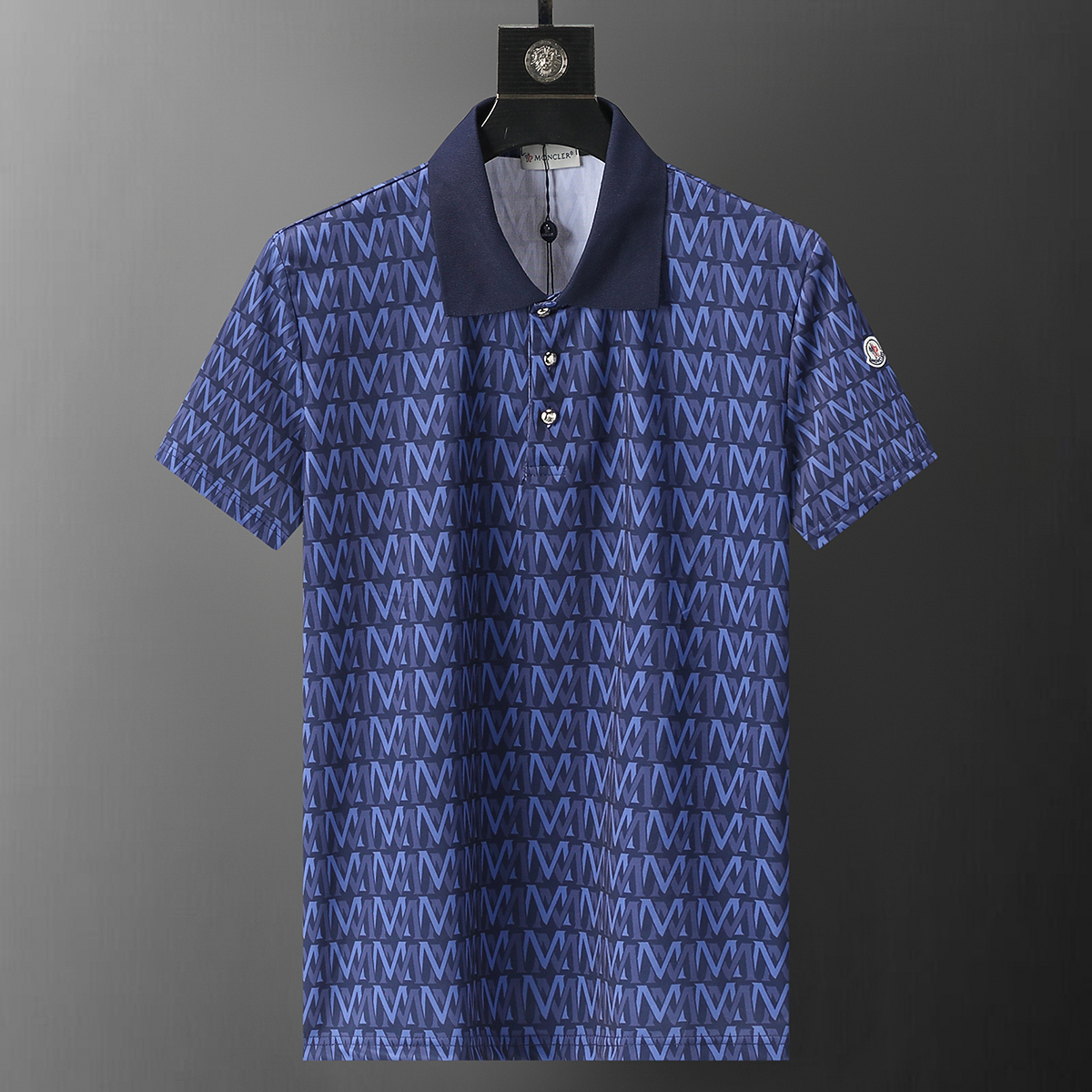 Conjunto corto azul Moncler "M" - Imagen 2