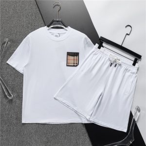 Conjunto corto blanco Burberry