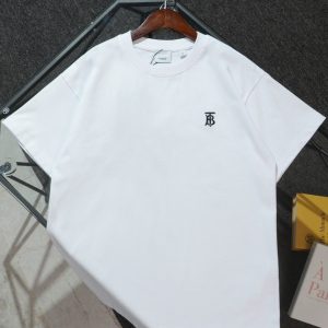Camiseta blanca Burberry "Small Logo"