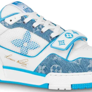 Louis Vuitton Trainers firma azul