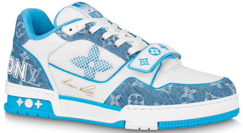 Louis Vuitton Trainers firma azul