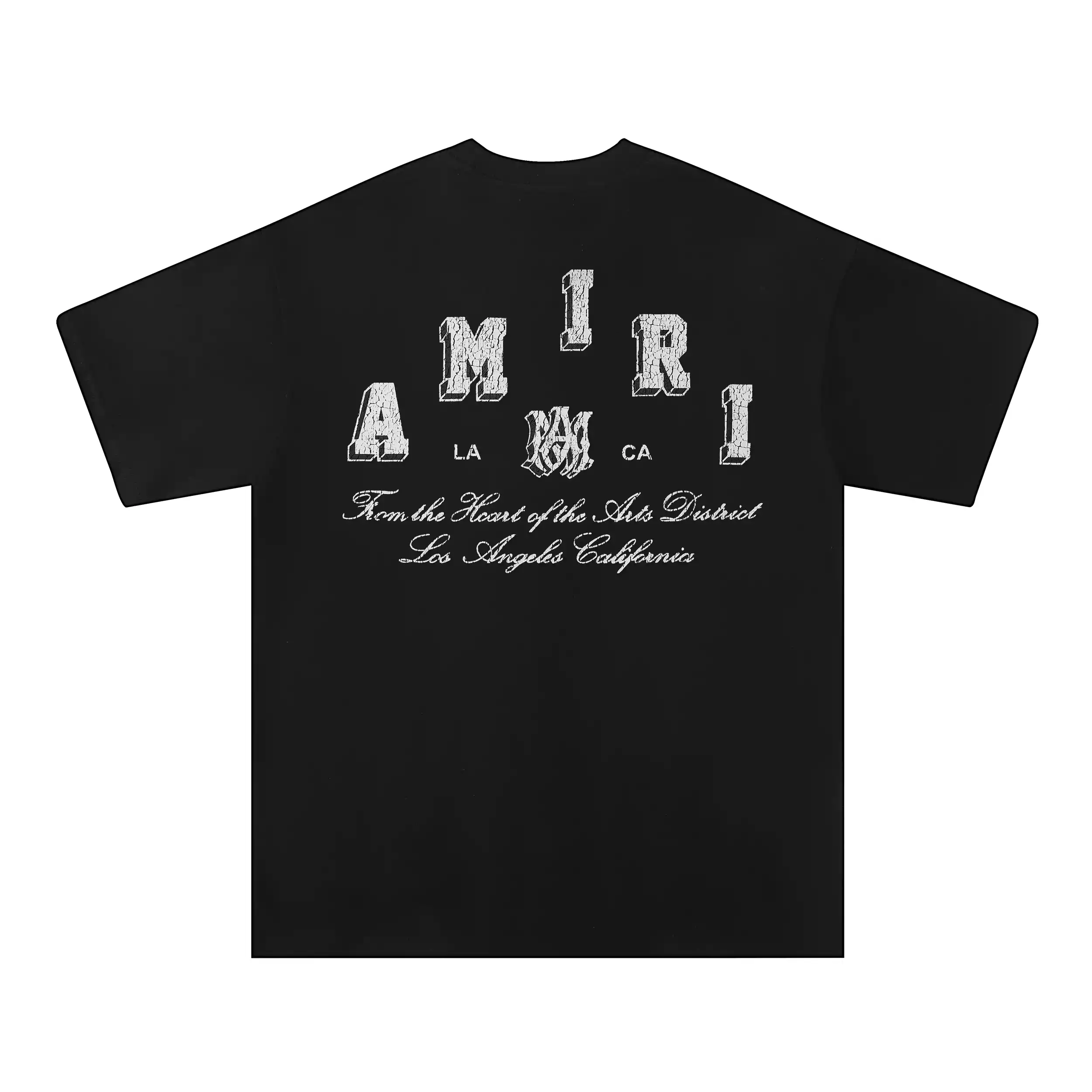 Camiseta Amiri negro talla L (ENVÍO 72 HORAS) - Imagen 3