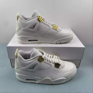Nike Air Jordan 4 Metallic Gold