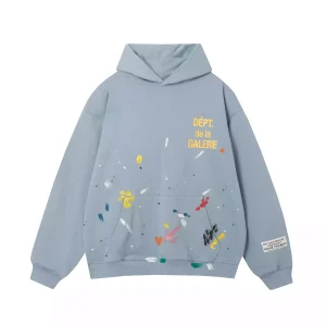 Sudadera con capucha Gallery Dept "Paint" gris