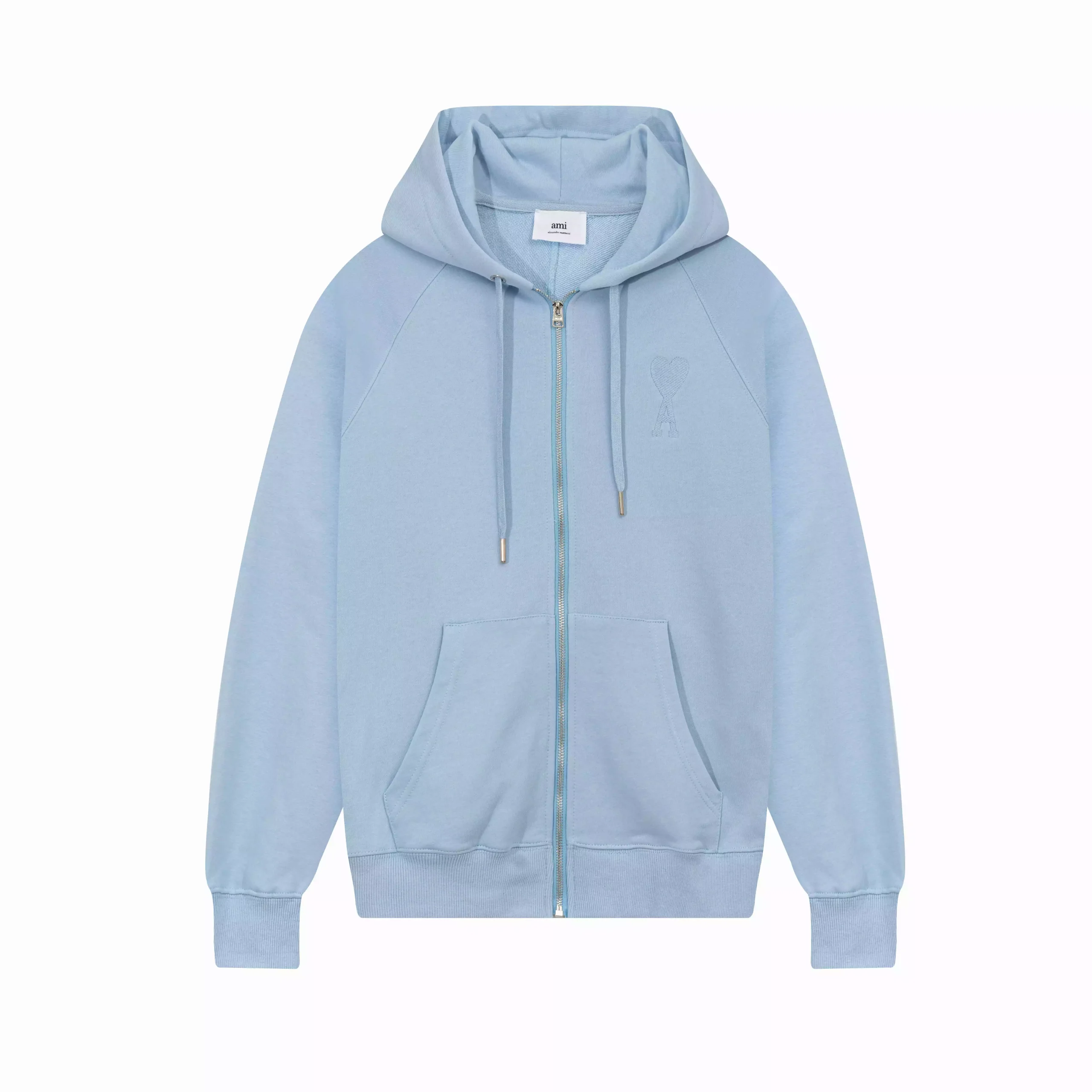 Sudadera con cremallera y capucha Ami Paris 7 colores - Imagen 10