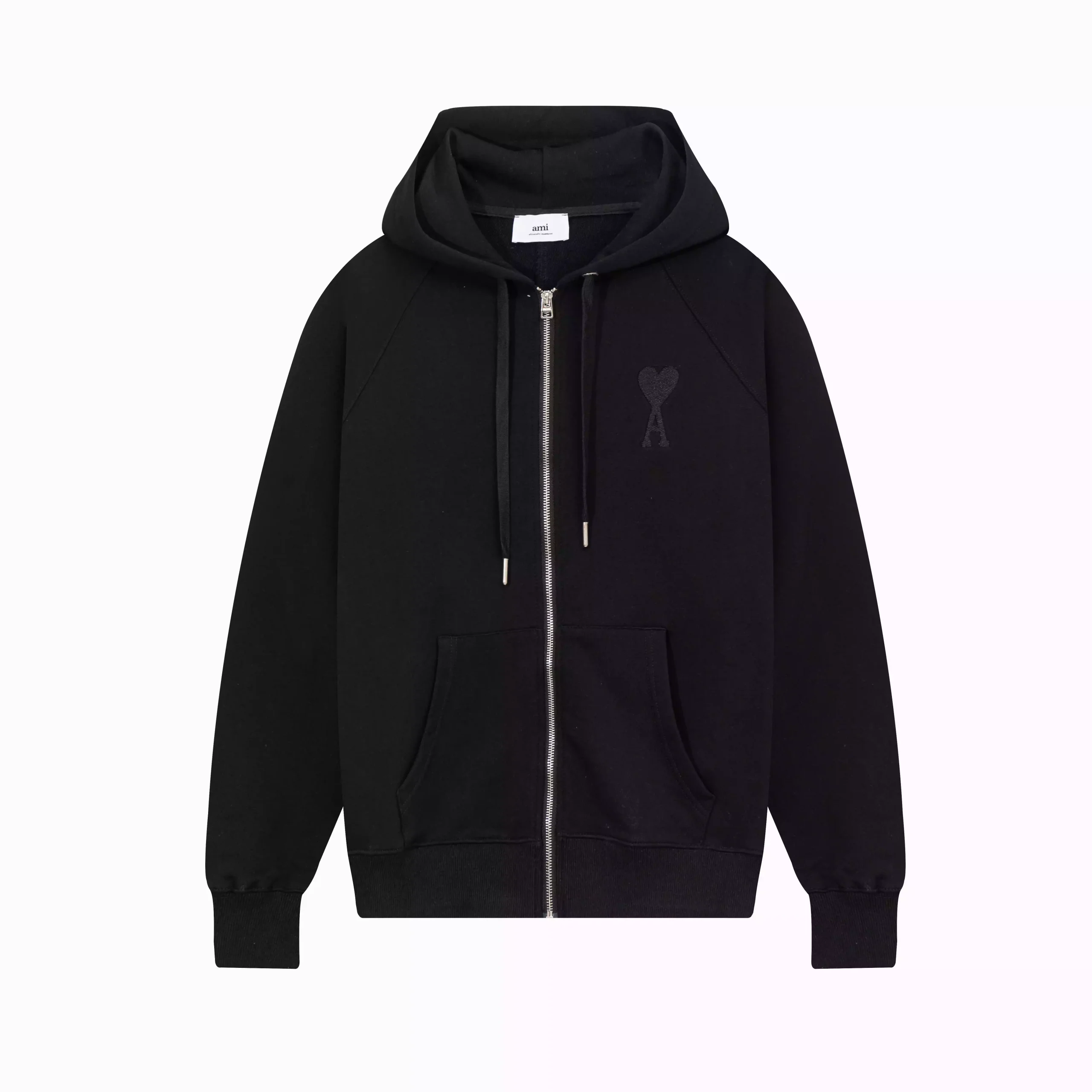Sudadera con cremallera y capucha Ami Paris 7 colores - Imagen 2