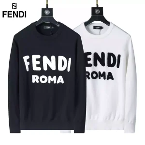 Suéter Fendi negro/blanco