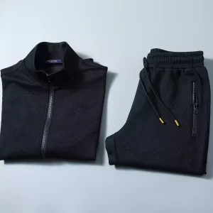 Chándal Louis Vuitton monagrama negro