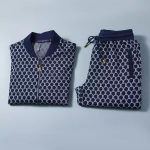 Chándal Louis Vuitton "Fishnet" azul marino