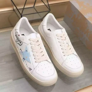 Golden Goose "Stardan" blanco/azul claro