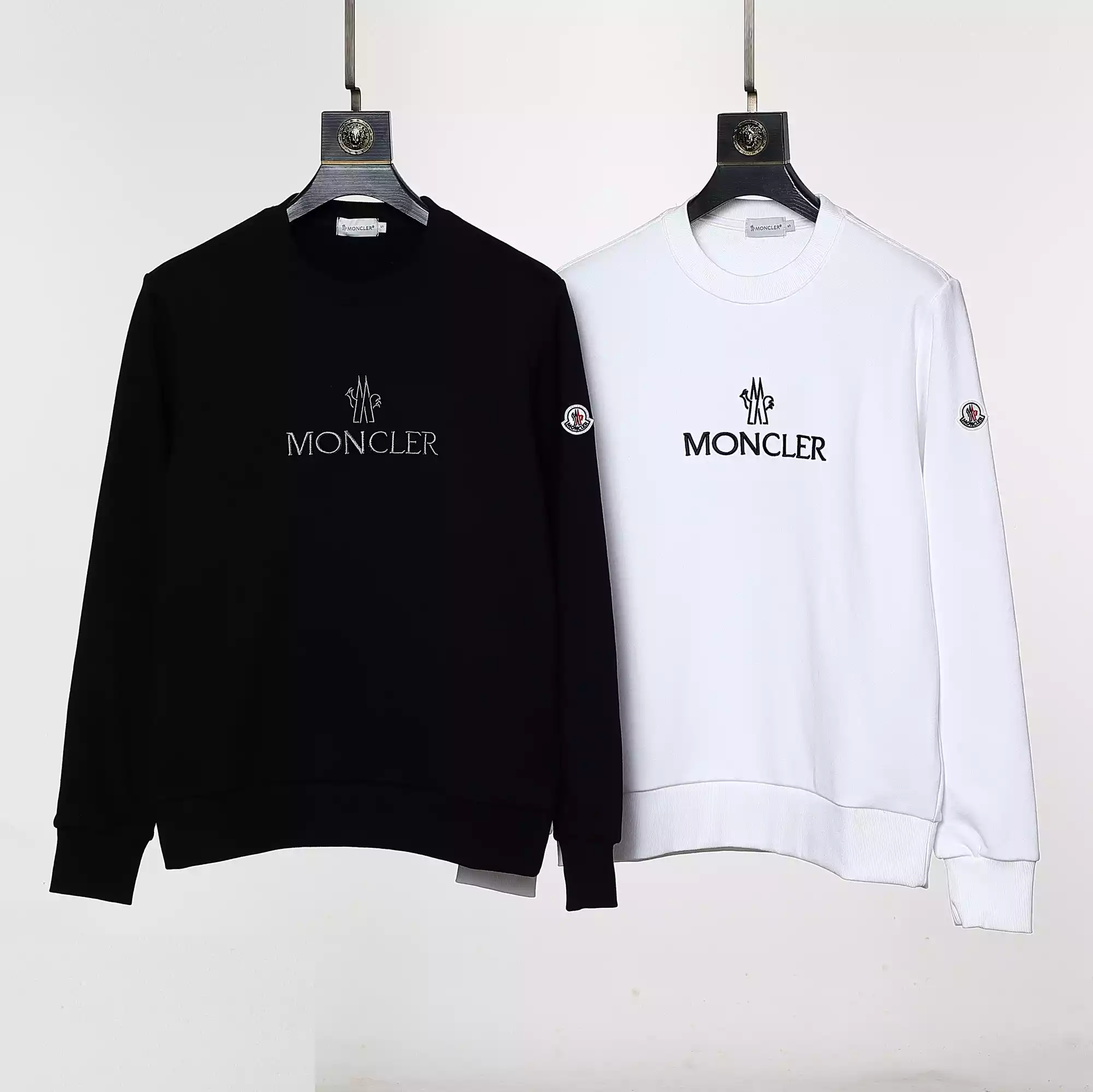 Sudadera Moncler negro/blanco