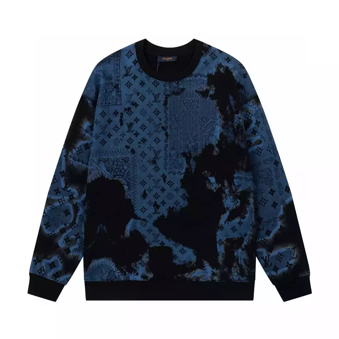Sudadera Louis Vuitton "Monogram Bandana" blanco/negro - Imagen 4