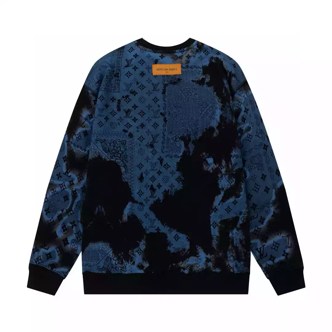 Sudadera Louis Vuitton "Monogram Bandana" blanco/negro - Imagen 5