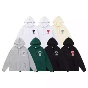 Sudadera con capucha Ami Paris 7 colores
