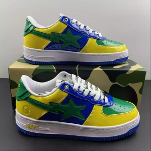 A Bathing Ape Bape Sta Low "Brasil colors"