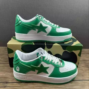 A Bathing Ape Bape Sta Low "Green"