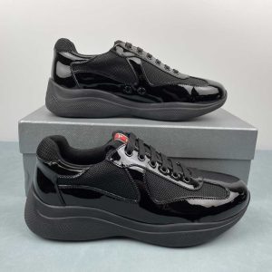 Zapatillas Prada "Americas's Cup" negras