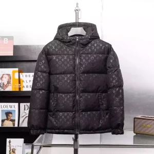 Chaqueta acolchada Louis Vuitton negro talla XL (ENVÍO 72 HORAS)