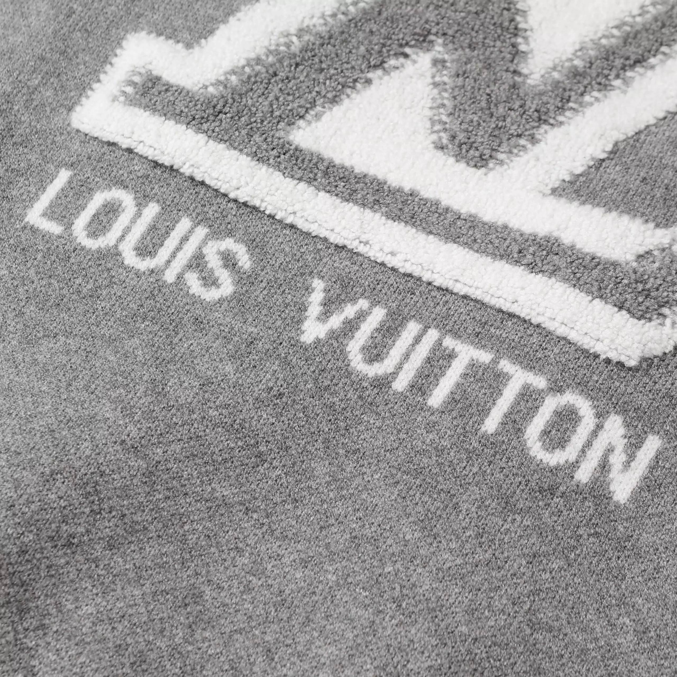 Suéter Louis Vuitton "Big Logo" gris/negro - Imagen 7