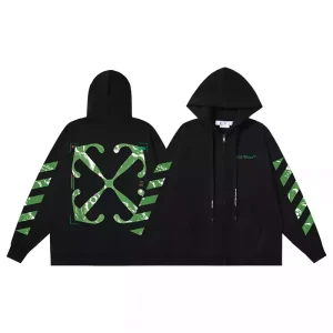 Sudadera negra con capucha Off-White