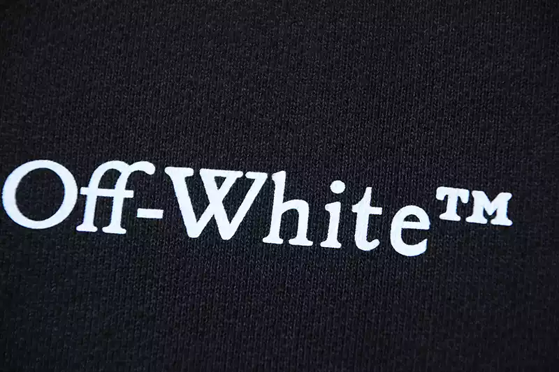 Sudadera con capucha Off White blanco/negro - Imagen 7