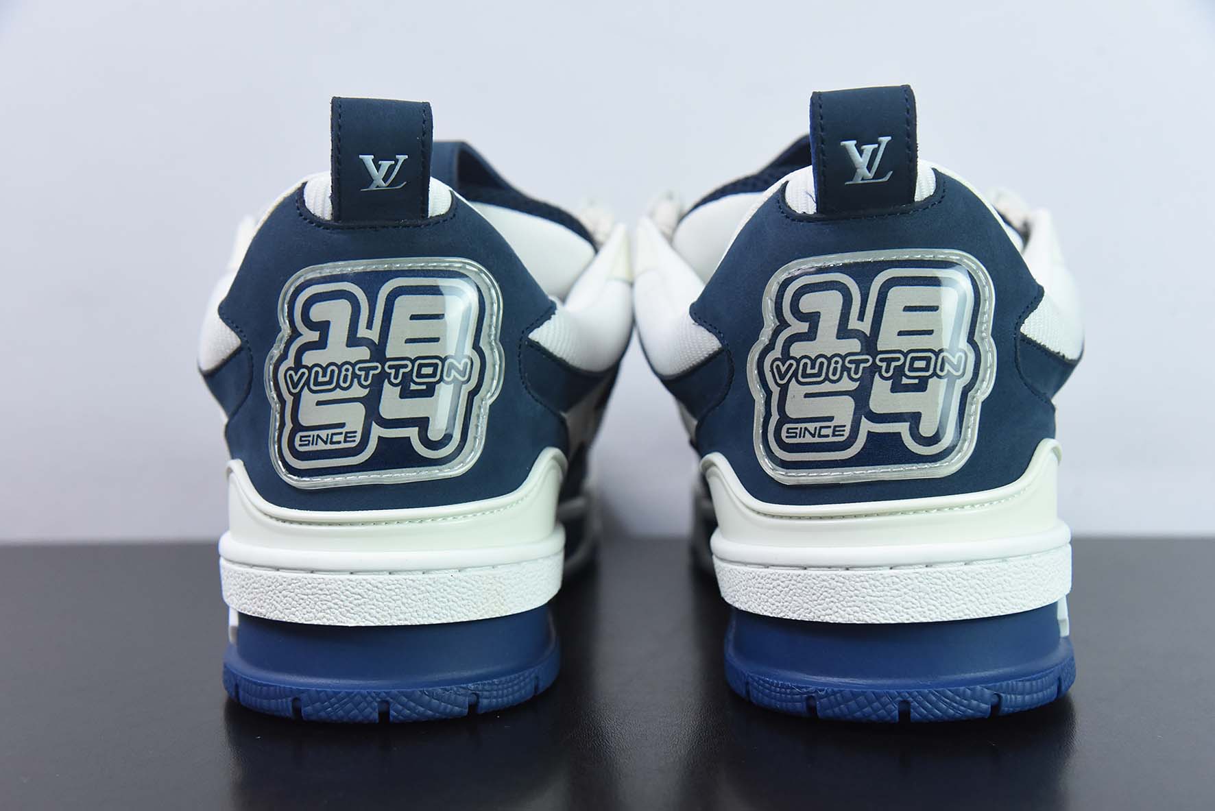 Louis Vuitton Skate azul blanco G5 - Imagen 3