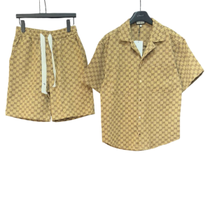 Conjunto corto Gucci monograma GG G5