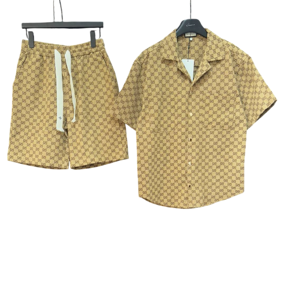 Conjunto corto Gucci monograma GG G5