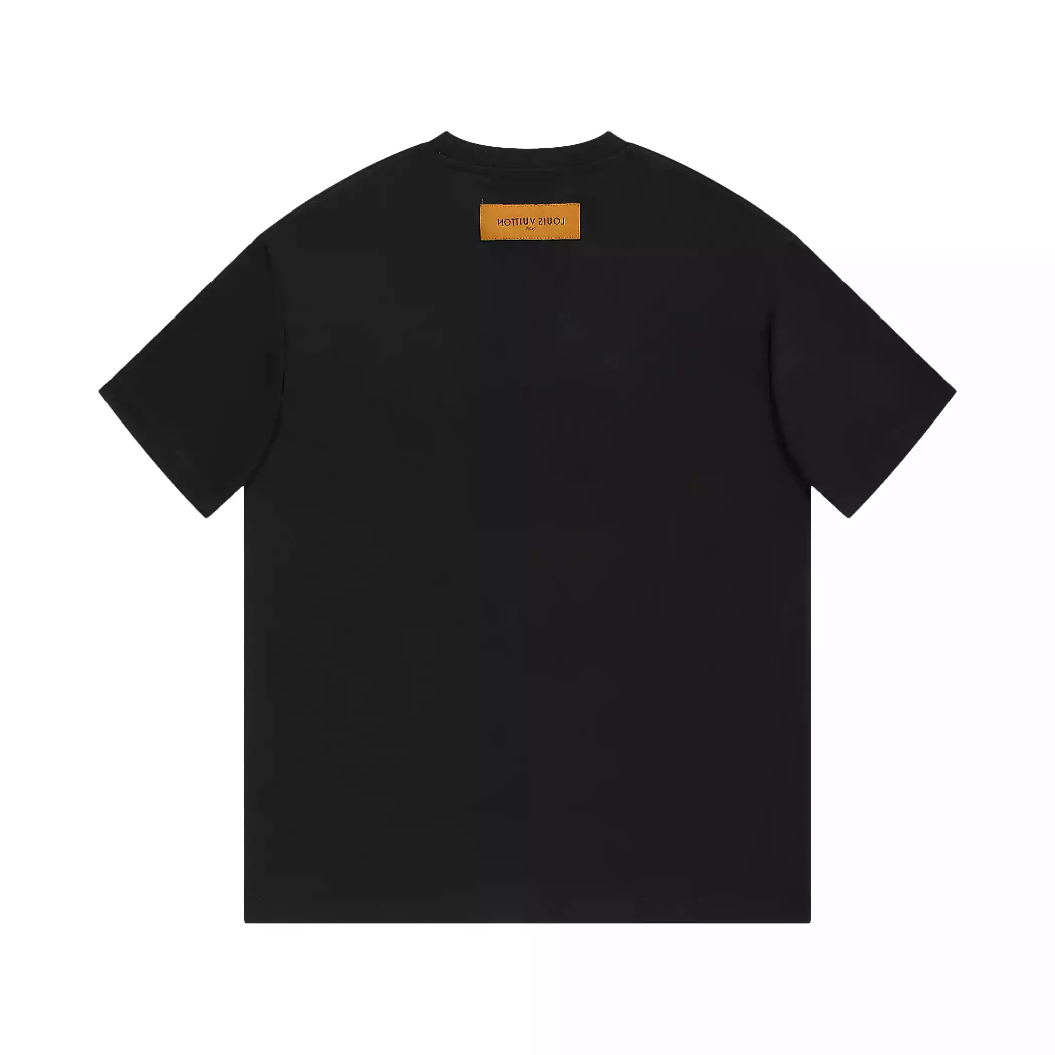 Camiseta Louis Vuitton negro Vintage - Imagen 3
