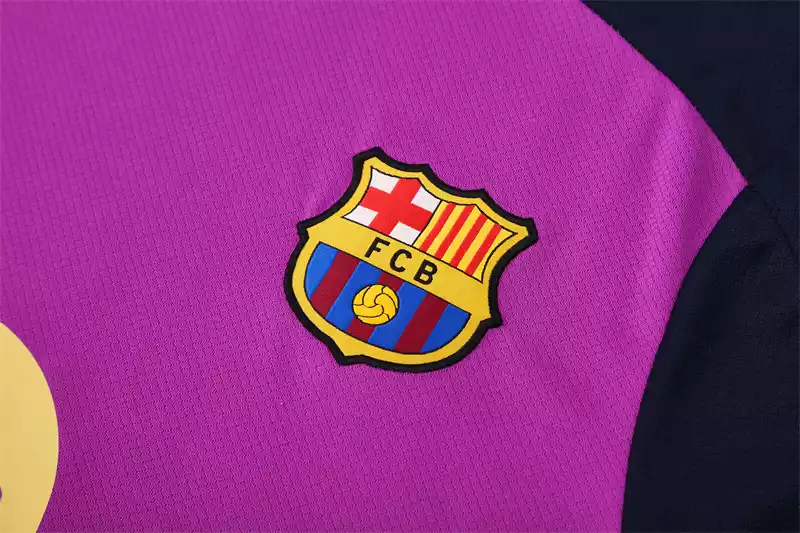conjunto Nike Barcelona manga corta morada - Imagen 6
