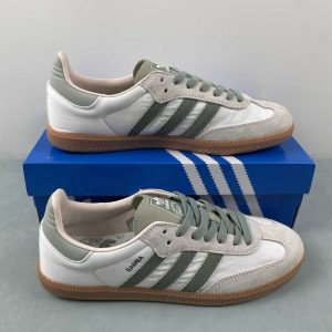 Adidas Samba White Sea green