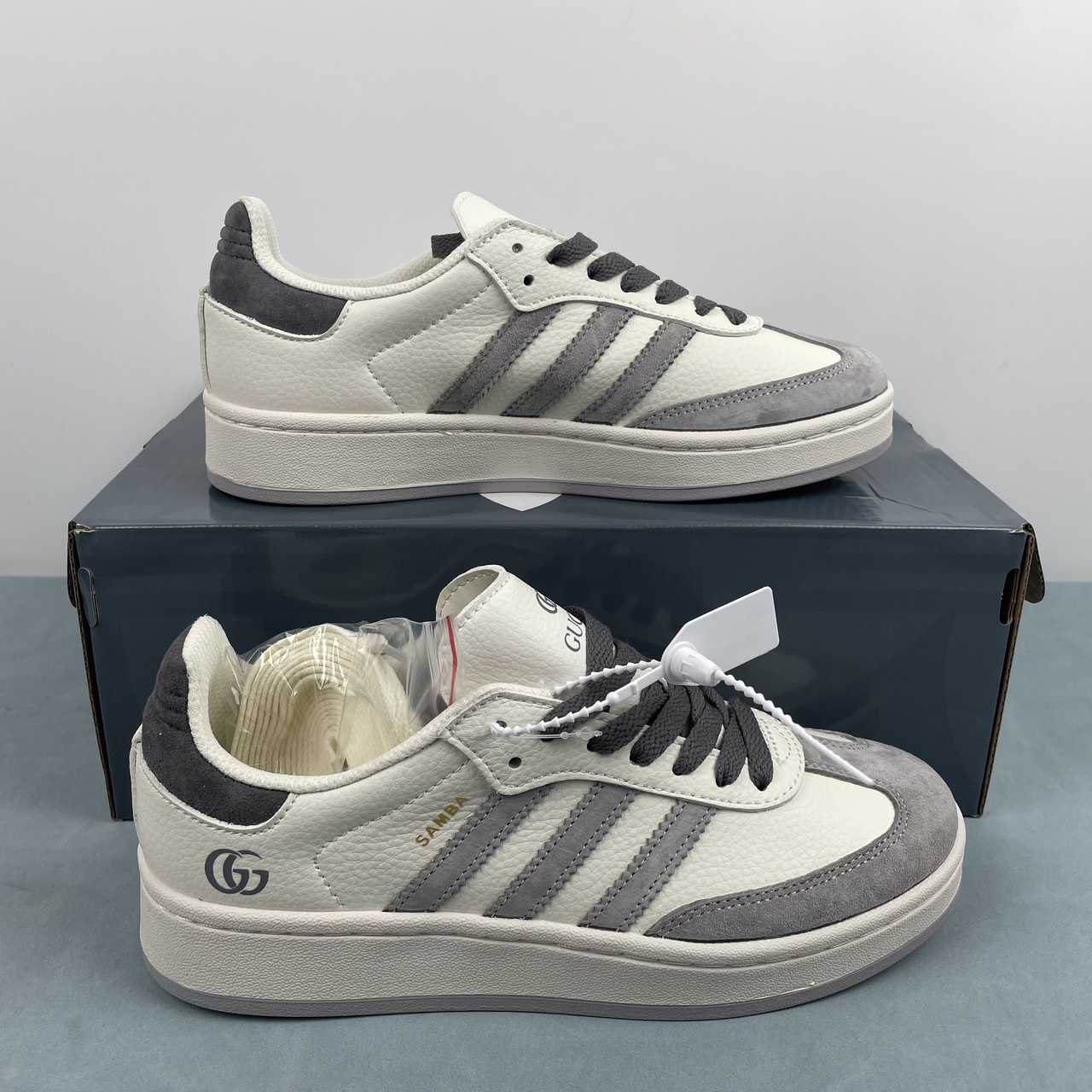 Adidas Gazelle Gucci x Samba Grey