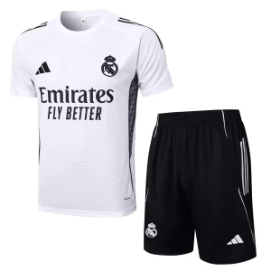 conjunto corto Real Madrid blanco