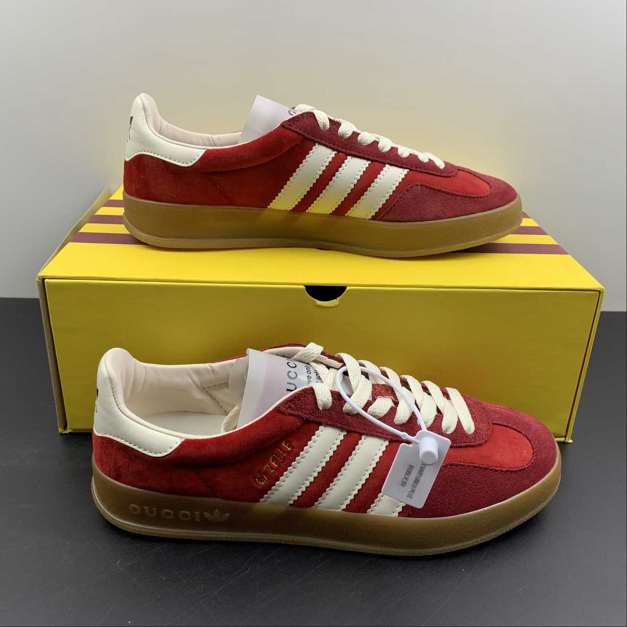Adidas X Gucci Gazelle Red