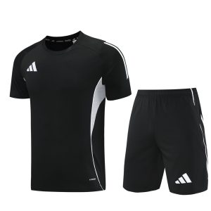 Conjunto Corto adidas negro
