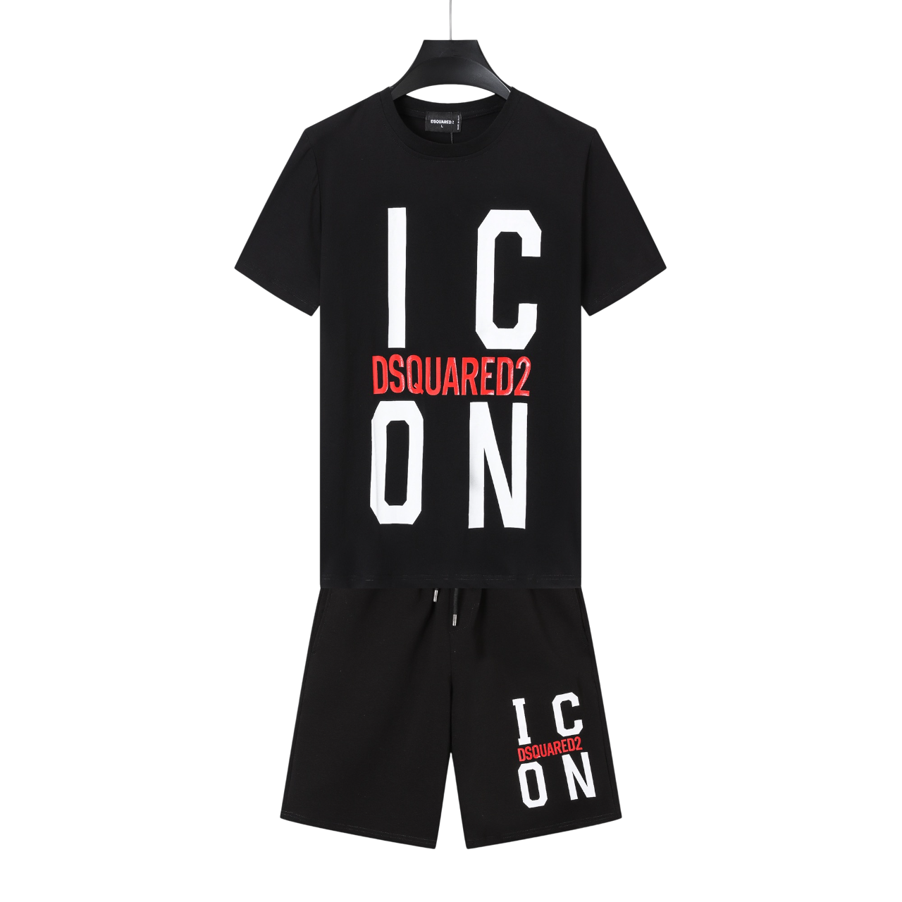conjunto corto DSQ ICON Negro