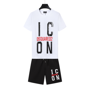 conjunto corto DSQ ICON Blanco