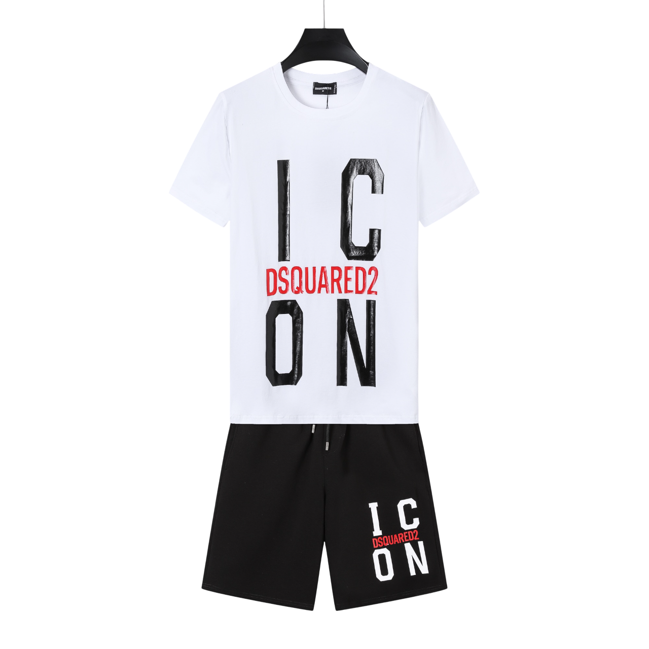 conjunto corto DSQ ICON Blanco
