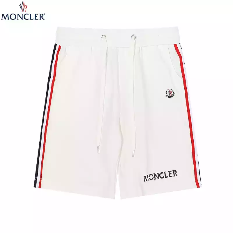 Pantalón corto Moncler blanco/negro - Imagen 4
