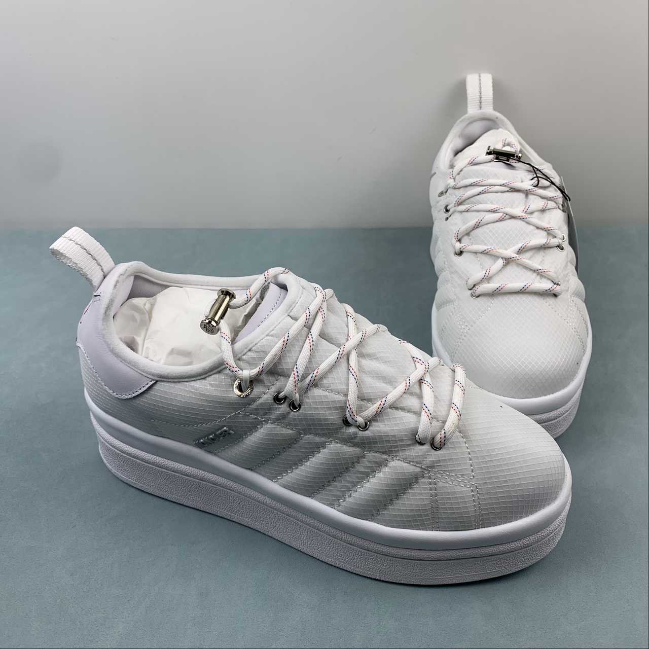 Adidas Campus x Moncler White - Imagen 4