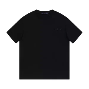 Camiseta Louis Vuitton full negro logo atras