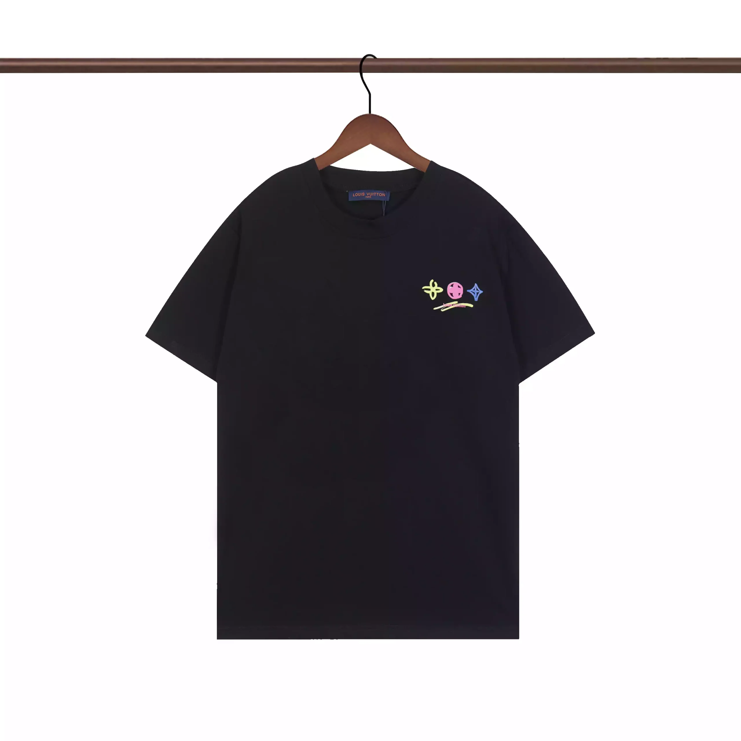 Camiseta Louis Vuitton logo colores - Imagen 2