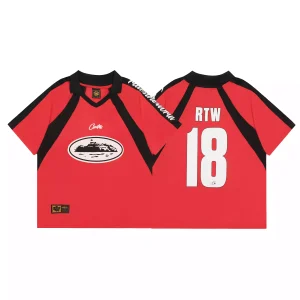 Camiseta Corteiz roja talla S (ENVÍO 72 HORAS)