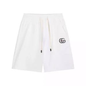 Pantalón corto Gucci blanco "Small Logo"