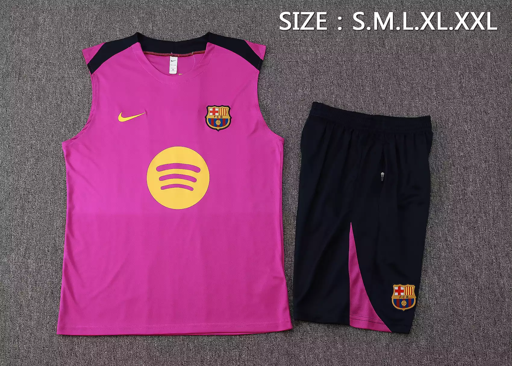 conjunto Nike corto morado del Barcelona - Imagen 3