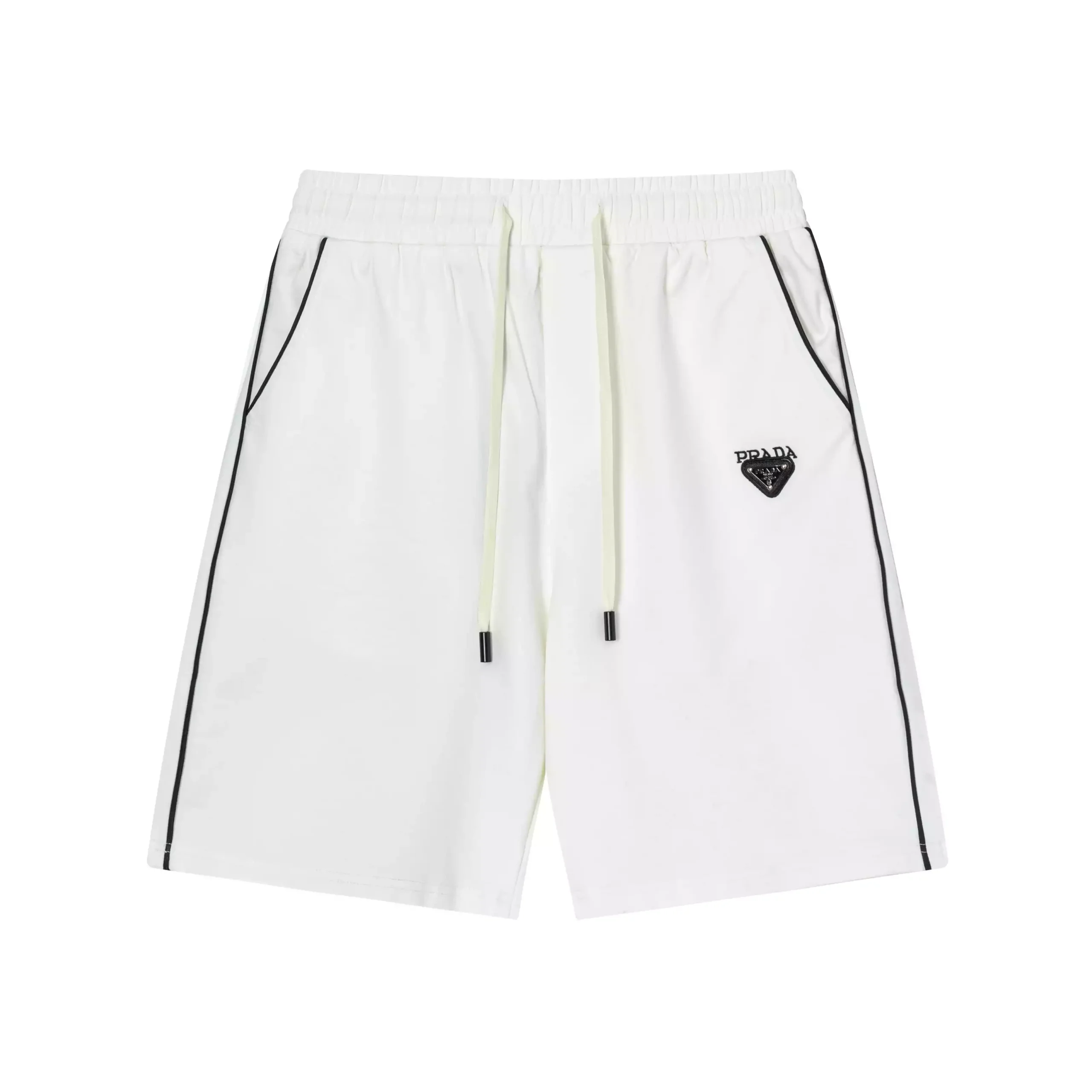 Pantalón corto Prada blanco