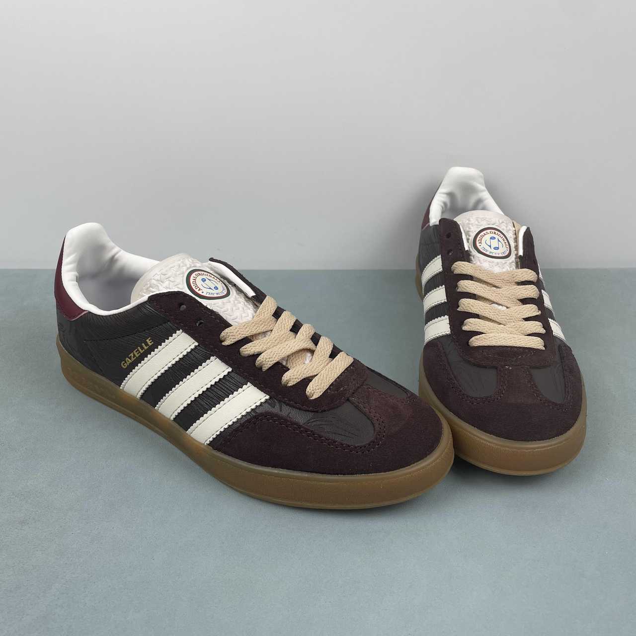 Adidas Gazelle Bicolor (negro/marrón) - Imagen 4