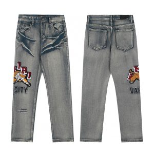 Pantalón vaquero Amiri logo tigre
